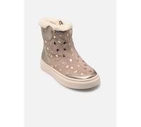 Geox Garçon Fille B Nashik Girl Bottines à la Cheville, Beige foncé, 27 EU