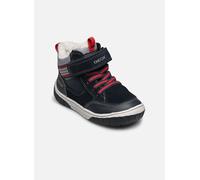 Bottines et boots Geox B OMAR BOY WPF pour Enfant 22 Bleu