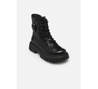 Bottines et boots Geox J MAQUINNENS GIRL C pour Enfant 37 Noir