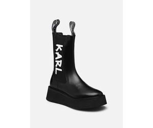 Bottines et boots Karl Lagerfeld Zephyr Midi Gore Boot pour Femme 38 Noir