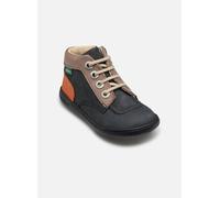 KICKERS Mixte Enfant Kickiconic, Marine Taupe Orange, 27 EU