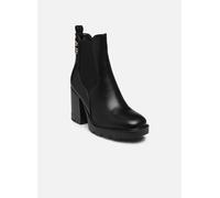 Les Petites Bombes - Boots Femme Noir et à Soufflet élastiqué