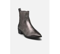 MARCO TOZZI Bottines Plates pour Femme 2-25080-41 Botte de Western, Ardoise, 36 EU