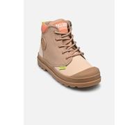 Bottines et boots Palladium PAMPA HI CUFF WATERPROOF pour Enfant 33 Beige