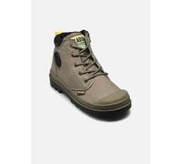 Bottines et boots Palladium PAMPA HI CUFF WATERPROOF pour Enfant 35 Gris