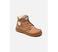 Bottines et boots Palladium PAMPA HI CUFF WATERPROOF SHEARLING pour Enfant 30 Marron