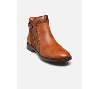Pikolinos Bottines Plates en Cuir PUERTOLLANO pour Femme Color Brandy