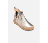 Bottines et boots Pom d Api TRIX JOD MULTI pour Enfant 27 Or et bronze