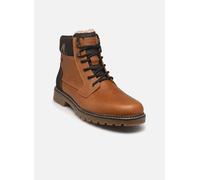 Rieker Bottines à lacets caramel / cognac / brun foncé, Taille 44