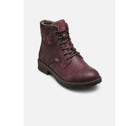 Rieker Bottines à lacets marron / rouge sang / bourgogne / noir, Taille 41
