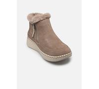 Bottines et boots Skechers Wilshire Blvd - Fresh Zip pour Femme 41 Marron