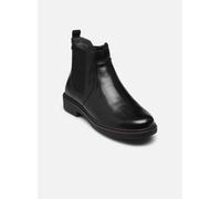 Tamaris Comfort bottines Chelsea femme cuir automne, Black, 36 EU