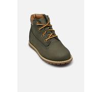 Bottines et boots Timberland POKEY PINE MID LACE UP WITH ZIP BOOT 581 pour 21 Vert