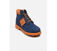 Bottines et boots Timberland PREM 6 IN LACE WATERPROOF BOOT DKBLU pour 34 Bleu