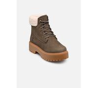Bottines et boots Timberland STONE STREET MID WARM LINED WATERPROOF B pour Femme 36 Marron