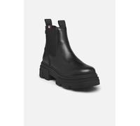 Bottines et boots Tommy Hilfiger COMBAT LEATHER LOW CHELSEA pour Femme 41 Noir