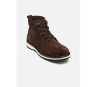 Tommy Hilfiger Bottes Homme Corporate Outdoor Suede Boot en Cuir, Marron (Cocoa), 41