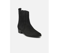 Bottines et boots Tommy Hilfiger Cowboy Chelsea Suede pour Femme 41 Noir