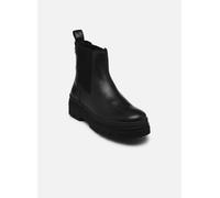 Bottines et boots Tommy Hilfiger NAUTICAL MELTON LEATHER CHELSEA pour 41 Noir