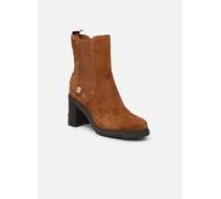 Tommy Hilfiger Bottines Outdoor High Heel Boot in Marron 40