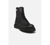 Bottines et boots Tommy Jeans TJM LACE UP MID BOOT TUMBLED WL pour Homme 40 Noir