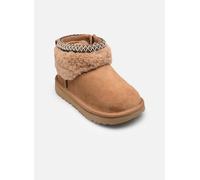 Bottines et boots UGG T Classic Ultra Mini Maxi Curly pour Enfant 30 Marron