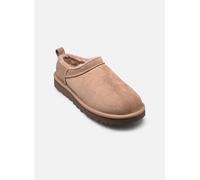 Ugg - Chaussons d'extérieur rembourrés - W Classic Micro Rocky Oak pour Femme en Cuir - Taille 36 - Marron Marron 36