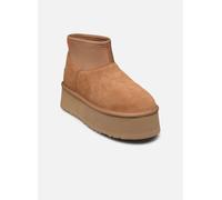 Ugg - Bottes - W Classic Mini Dipper Chestnut pour Femme - Taille 40 - Marron Marron 40