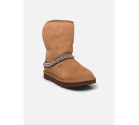Bottines et boots UGG W CLASSIC SHORT CRESCENT pour 37 Marron