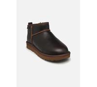 Bottines et boots UGG W CLASSIC ULTRA MINI LTHR REGEN pour Femme 38 Marron