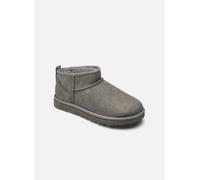 Bottes UGG CLASSIC ULTRA MINI - Femme - Cuir - Gris