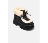 Bottines et boots UGG W Esmee Leather Lace up pour 38 Noir
