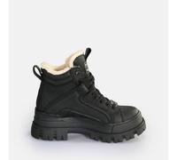 Buffalo Bottines femme Aspha NC Mid Chaudes Vegan Nubuck Noir 40