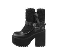 BUFFALO Bottines 'Killah Fold' noir, Taille 39