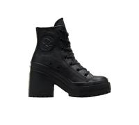 Converse Chuck 70 De Luxe Baskets Montantes Unisexes en Cuir pour Adulte, Noir, 6 Women/4 Men