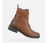 Bottines Femme - Geox - D CATRIA - Cuir Marron - Confortable - Respirant 41