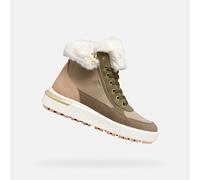 Geox Bottines D Dalyla B ABX aAnkle pour Femme, Musc Blanc cassé, 38 EU