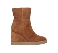 Geox Bottines compensées D Elidea pour femme Camel foncé 2 UK