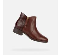 Bottines Femme Geox Felicity Marron