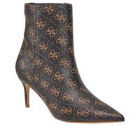 Bottines Femme Guess Brayan 3 4G Logo Cuir Marron