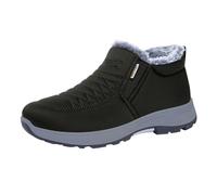 Bottines Femme Hiver Neige Bottes Courtes Randonnée Chaussures En Coton Polaire Doublé Chaude Confortables Extérieur Antidérapant Automne Et Hiver 2025 36