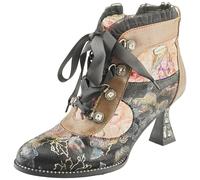 Bottines Femme Laura Vita OLIVEO 03 ZIP Taupe - 40 EU