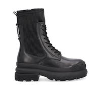 Bottines Femme - Liu Jo - SF2079 PX136 - Cuir - Talon Plat - Noir 36