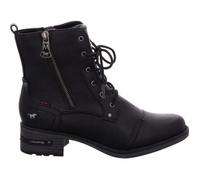 MUSTANG Bottines à lacets gris clair / gris foncé / rouge / noir, Taille 37