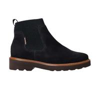 Mephisto - Bottines à talon OANA bleu foncé en cuir - Hauteur du talon avec fermeture éclair - 1,5, bleu foncé, 38.5 EU