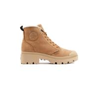 Palladium Bottines Pallabase Nubuck Zip Beige Femme EU 41
