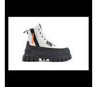 Bottines femme Palladium Revolt Boot Zip Tx - Blanc - Femme - Tige haute en textile moleskine doux 37
