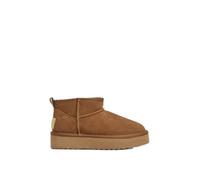 Pepe Jeans Dissy Young Leather Ankle Boots Marron