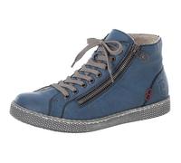 Bottines Femme Rieker - Modèle à Lacets - Couleur Bleu Royal - Chaussure de Transition 39