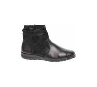 Bottines Femme - Rieker X018100 - Noir - Fermeture Zip - Talon Plat - Hauteur 3 37